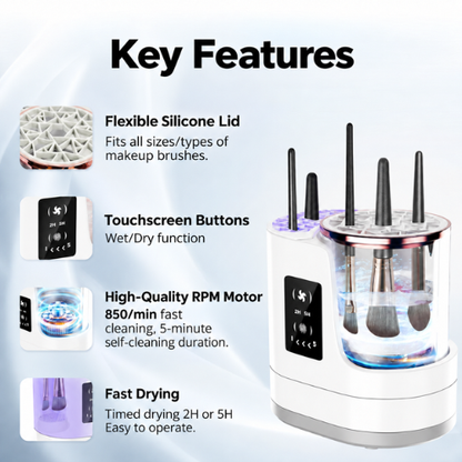 Brush Cleaning Station